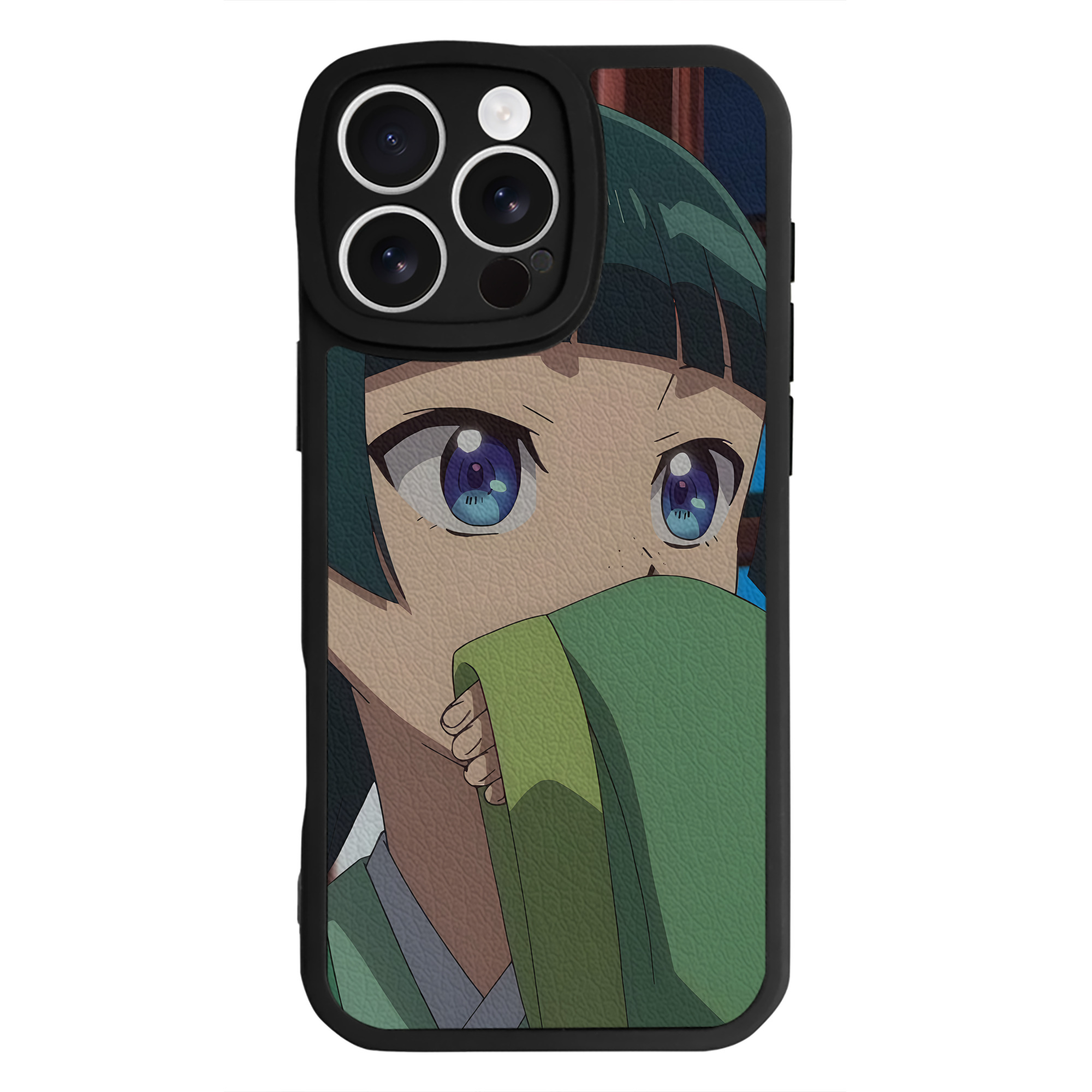 薬屋のひとりごと The Apothecary Diaries 【iPhone 16シリーズ対応】シリコンスマホケース（レザー調） 材質：シリコン